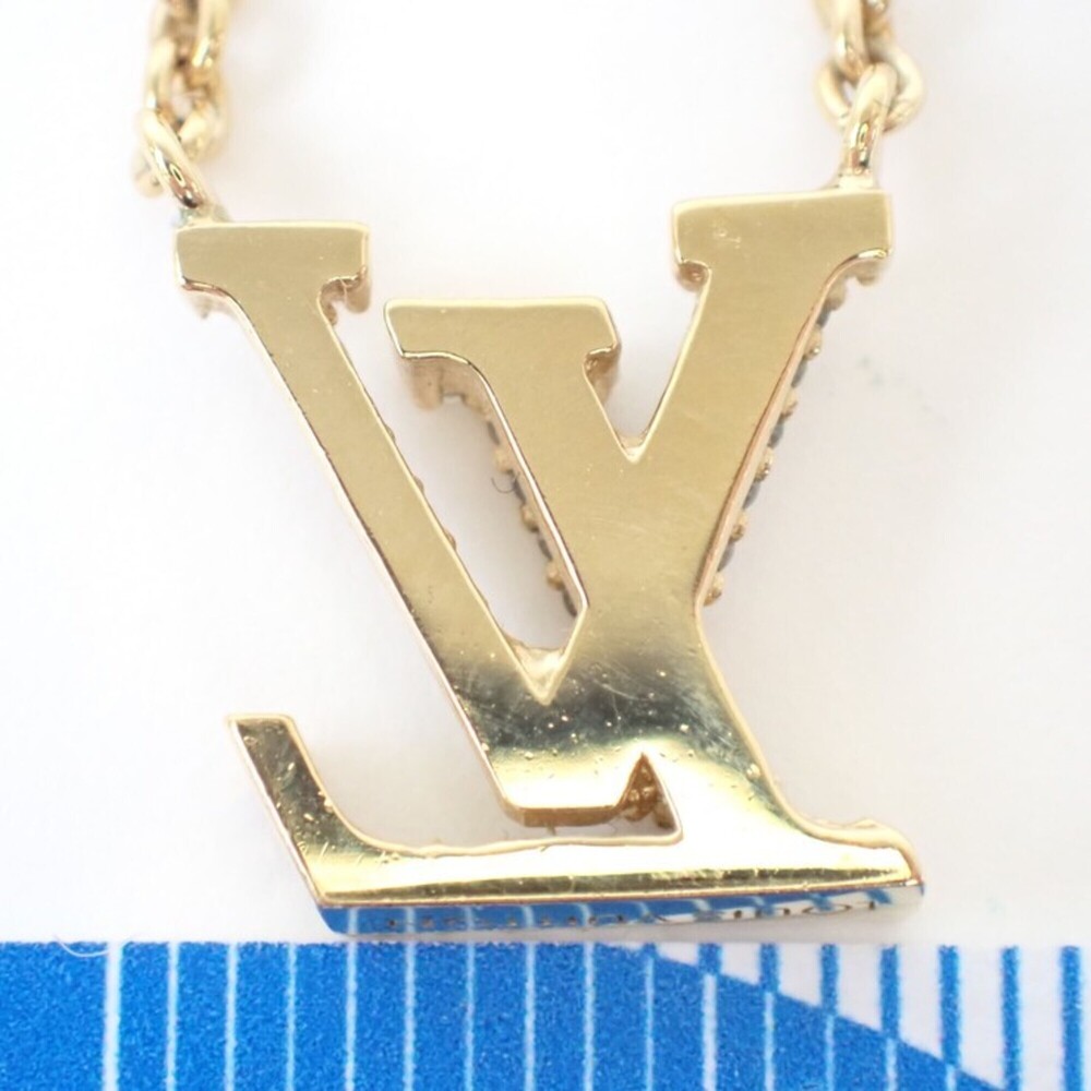 LOUIS VUITTON Gold Necklace - Picture 3 of 6